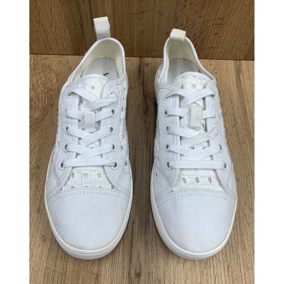 Koolaburra By UGG Kellen Shoes Women's 7.5 Off White Casual Low Sneakers 1097329 - Picture 4 of 16